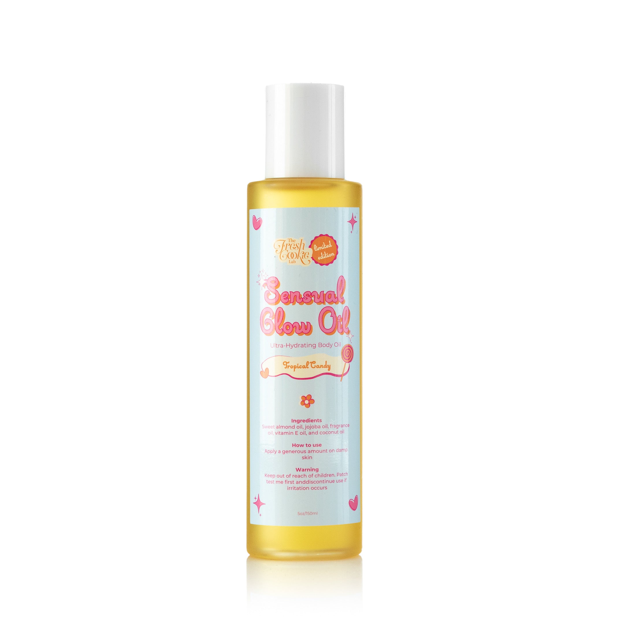 Sensual Glow Scented Oil- Tropical Candy 150ml