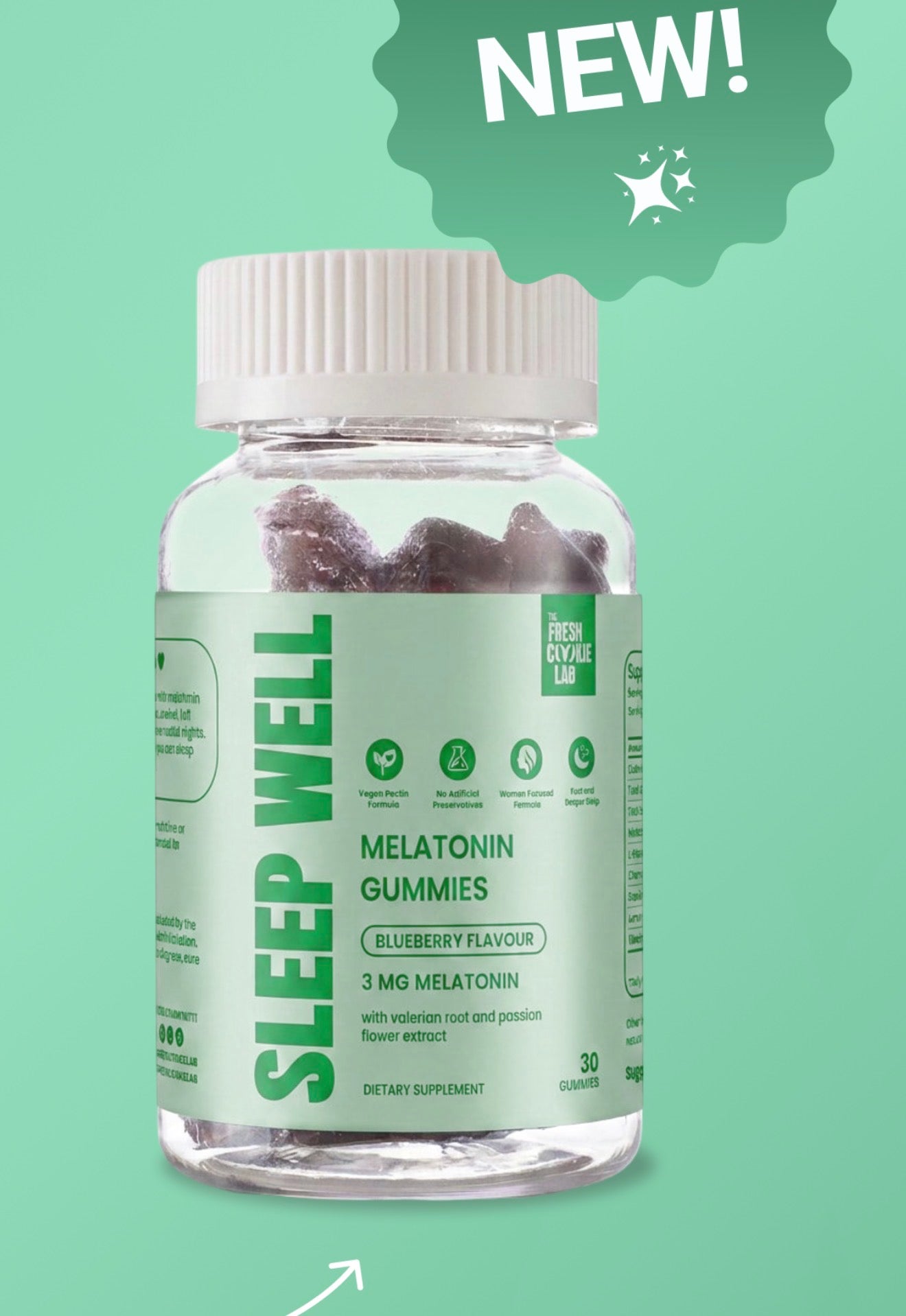 Sleep Well Melatonin Gummies